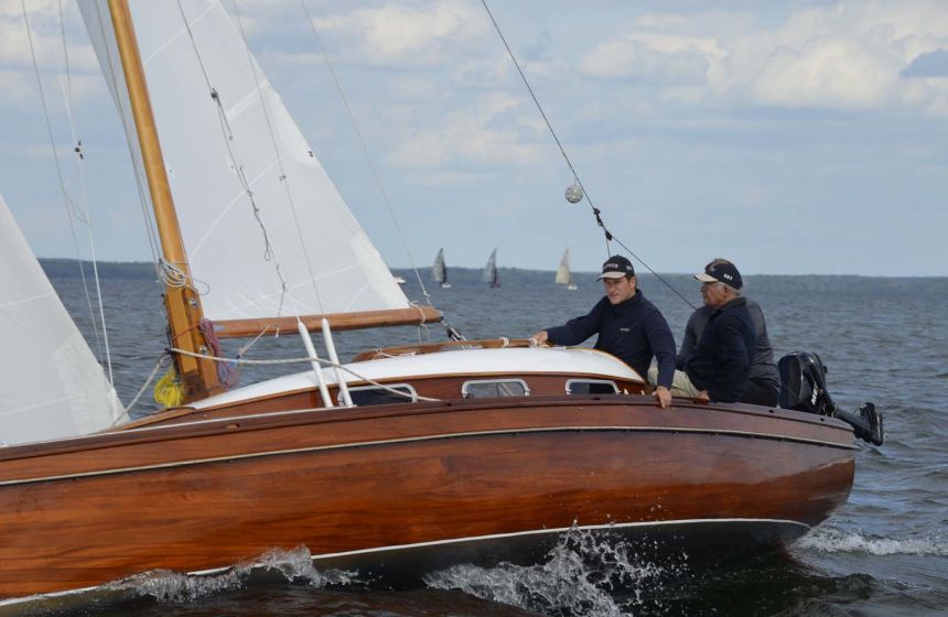 recycelter Segelboot-Bündel-Sack - lestoilesdularge